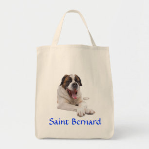 Sac cabas en toile pour épicerie bio Saint Bernard