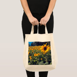 SAC CABAS ÉPICERIE "CHAMP DE TOURNESOLS"