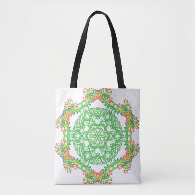 Sac cabas feuille (Devant)