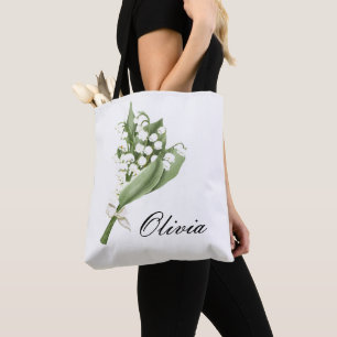 SAC CABAS FLEUR BLANC