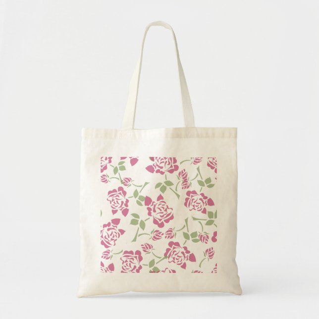 Sac cabas floral retro mignon d'été (Devant)