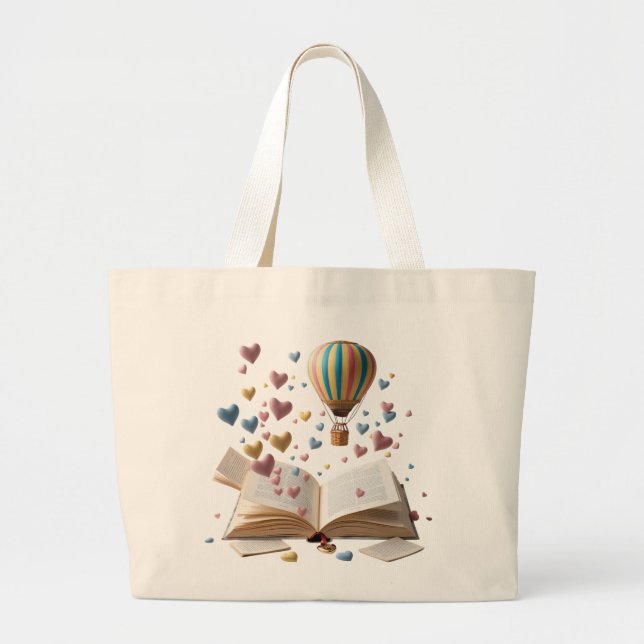 Sac cabas géant Aventure Conte de Fée Fantaisiste  (Devant)