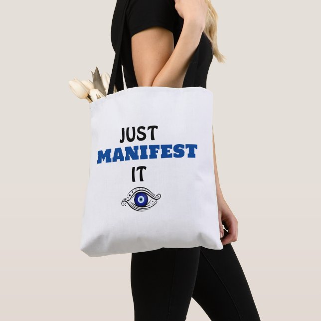 SAC CABAS JUSTE MANIFESTE LE (De près)
