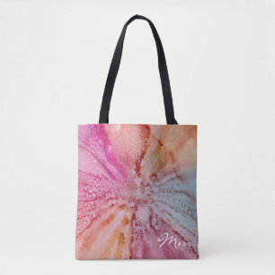 Sac cabas, moyen "Fleur remplie d'eau"