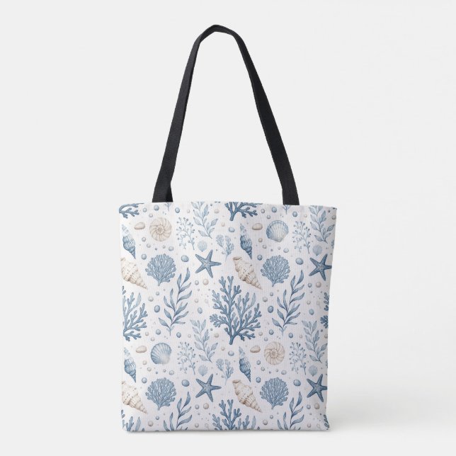 Sac cabas nautique vintage (Dos)
