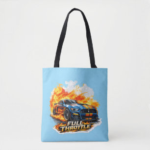 🏁🔥 Sac cabas Pleine Throttle 👜🚗