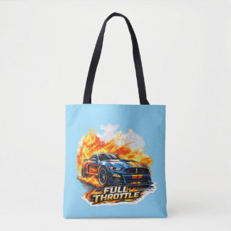 🏁🔥 Sac cabas Pleine Throttle 👜🚗