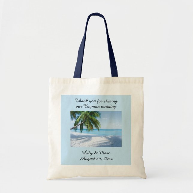 Sac cabas pour mariage de destination (Devant)
