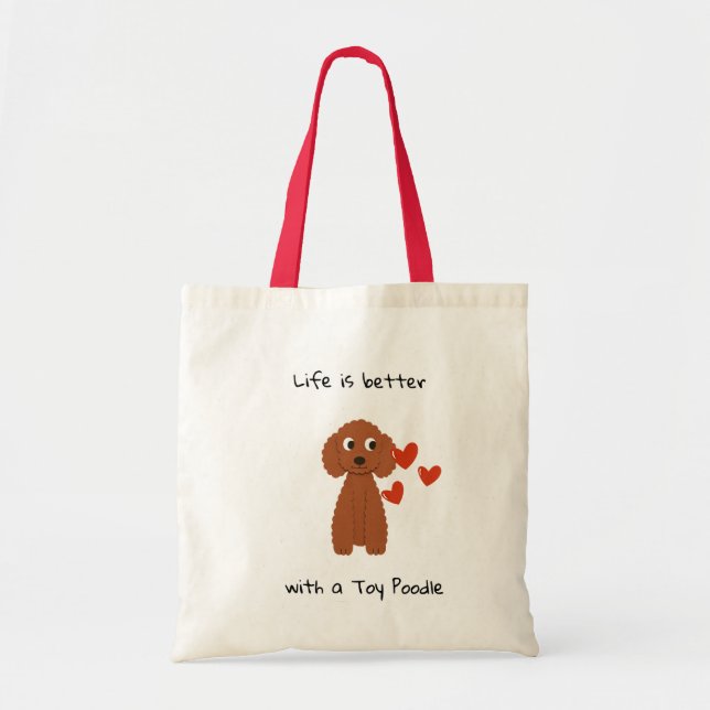 sac cabas Toy Poodle (Devant)