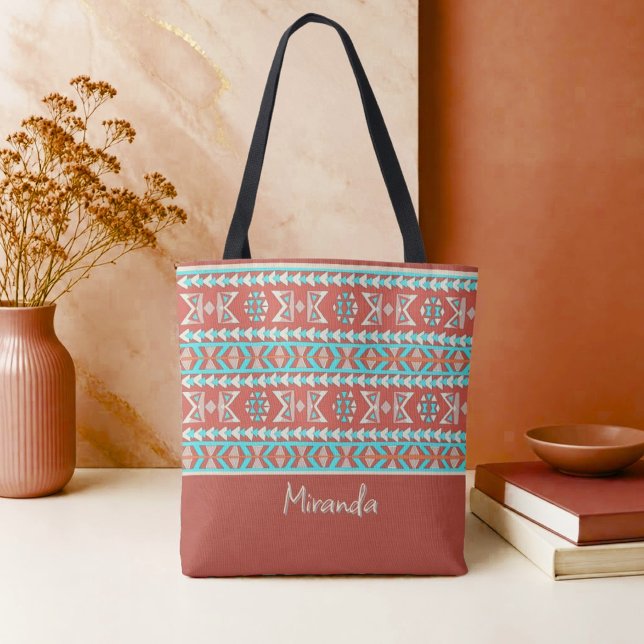 Sac cabas tribal tropical d'été (Créateur téléchargé)