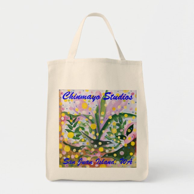 Sac cabas vert pour oiseaux de même plumage (Devant)