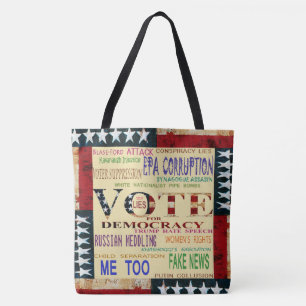 Sac cabas Vote pour la démocratie