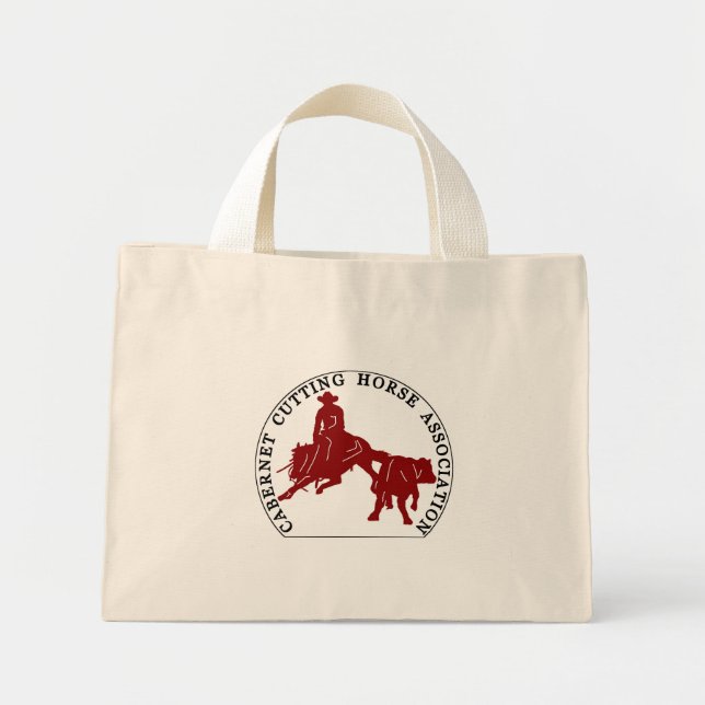 Sac Cabernet CHA Naturel Logo Bordeaux (Devant)