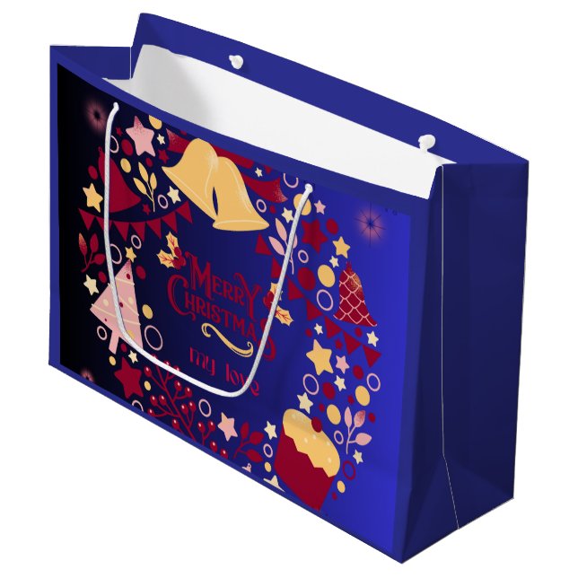 Sac cadeau (Devant Angle)