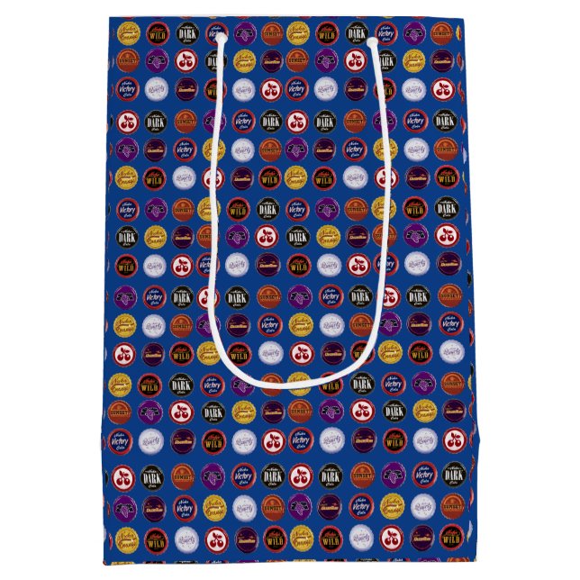 Sac Cadeau à Capsules de Soda Rétro, Cadeau pour J (Dos)