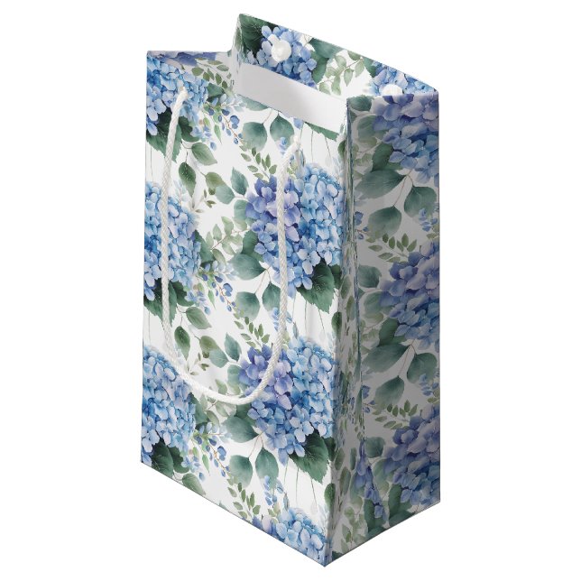 Sac cadeau à impression florale pour mariage (Devant Angle)