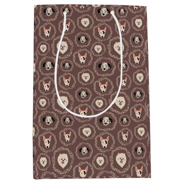 Sac cadeau à imprimer à puce (Devant)