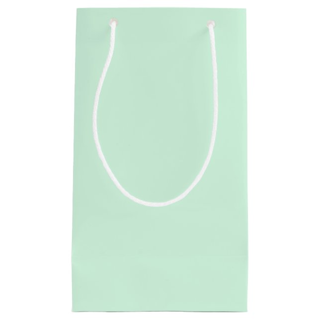 Sac cadeau à la menthe (Devant)