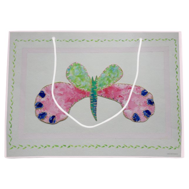 Sac cadeau à papillon d'été (Devant)