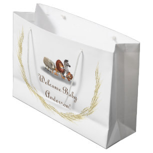 Sac cadeau à thème animal farci mignon