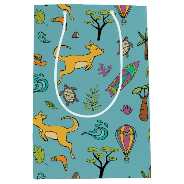 Sac cadeau Australia Love (Devant)