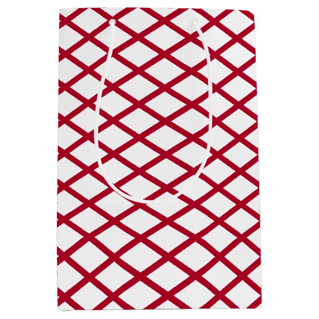 Sac cadeau avec drapeau de l'état de l'Alabama (Devant)