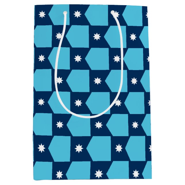 Sac cadeau avec le drapeau du Minnesota, USA (Devant)