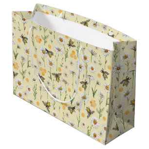 Sac cadeau Baby shower d'abeille de miel   Motif d