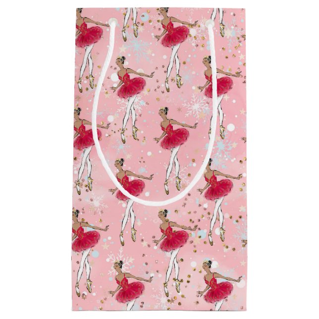 Sac cadeau Black Ballerina Holiday (Devant)