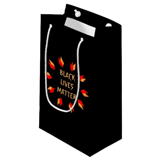 Sac cadeau Black Lives Matt (Devant Angle)