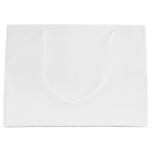 Sac cadeau blanc