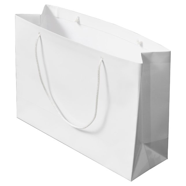 Sac cadeau blanc (Dos Angle)