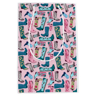 Sac cadeau bottes pour fille