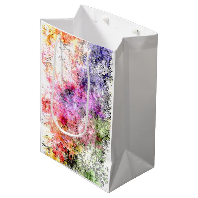 Sac cadeau brillant "Early Spring" (Devant Angle)
