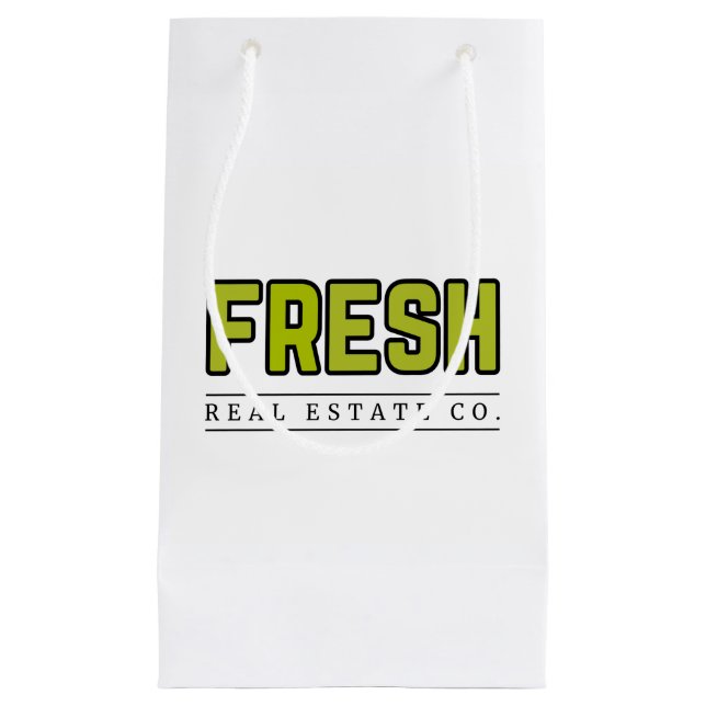 Sac cadeau brillant FRESH (petit) (Devant)