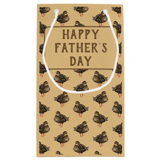 Sac cadeau canard (Dos)