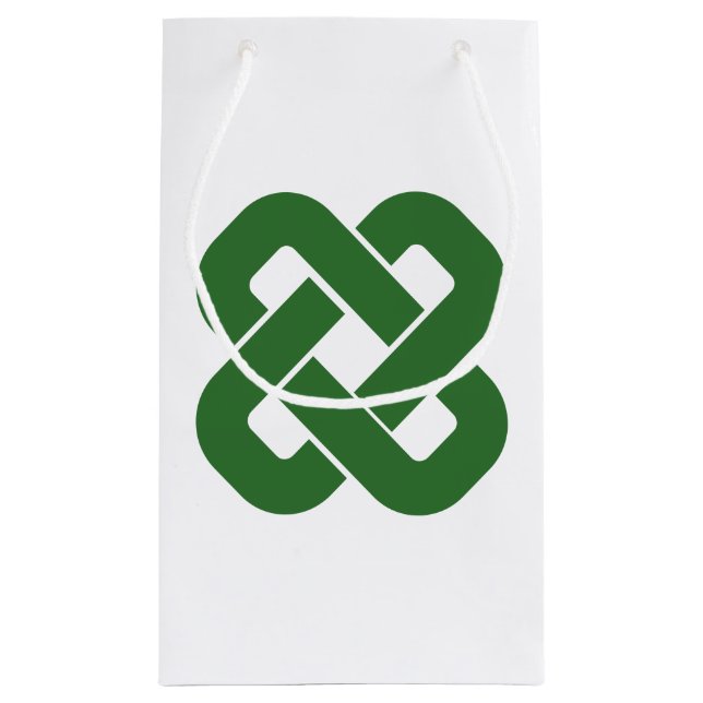 Sac cadeau Celtic Knot Art moderne (Dos)