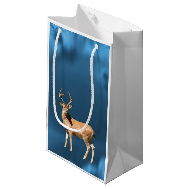 Sac Cadeau Cerf Avec Bois (Devant Angle)