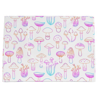 Sac cadeau champignon