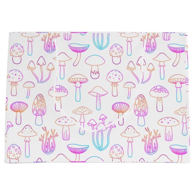 Sac cadeau champignon (Devant)