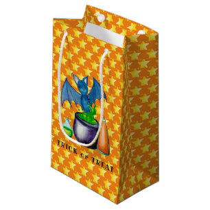 Sac Cadeau Chaudron Bouillonnant et Chauve-Souris