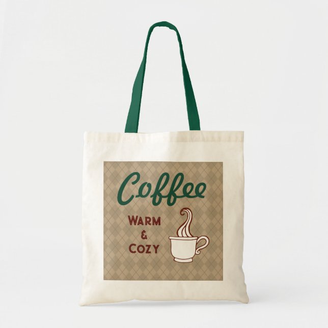 Sac Cadeau Classique Café Tote (Devant)