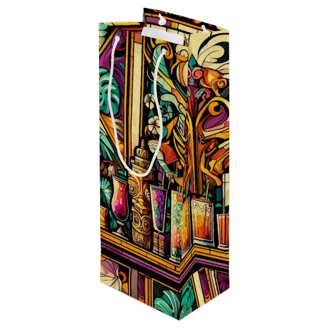 Sac cadeau culture Tiki 04 (Dos Angle)