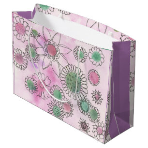 Sac cadeau Daisy Crazy