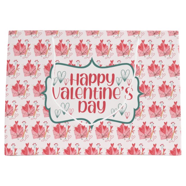 Sac Cadeau d'Amour de la Saint-Valentin (Devant)