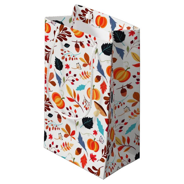 Sac cadeau d'automne (Devant Angle)