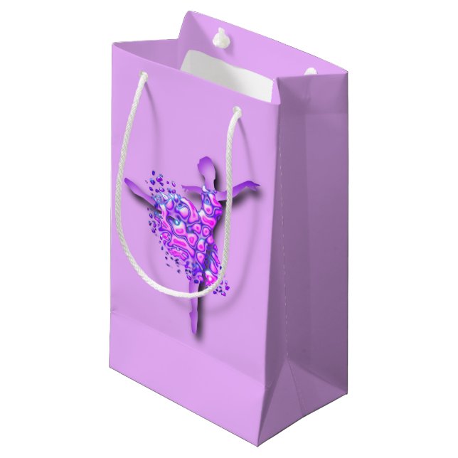Sac cadeau de ballerine danseuse de ballet (Devant Angle)