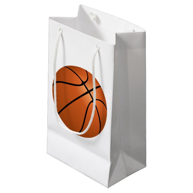 Sac cadeau de basket-ball (Devant Angle)