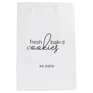 Sac cadeau de biscuits frais