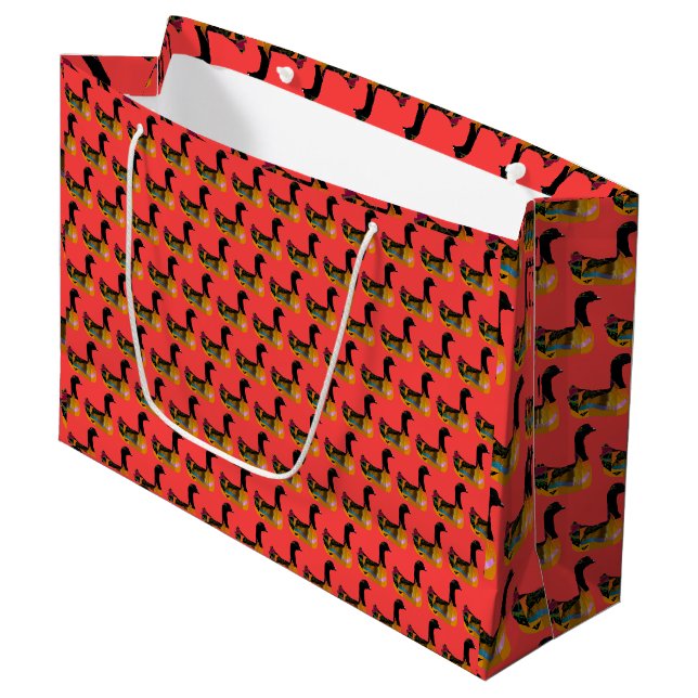 Sac cadeau de canard à cygne (Devant Angle)